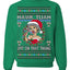 Hawk Tuah Spit On That Thang Mrs Claus Funny Meme Ugly Christmas Sweater