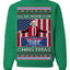 I'll Be Home for Christmas USA Trump 2024, MAGA Make America Great Again Santa Speech Ugly Christmas Sweater Sweaters Crewneck Sweatshirts