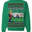Tis the Season to Take Out the Garbage President Trump Ugly Christmas Sweater Crewneck Sweatshirt