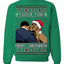 I Love You Merry Chrithmith Funny Boxing Fight Meme Classic Funny Xmas Ugly Christmas Sweater Crewneck Sweatshirt