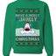 Have a Holly Jawlly Christmas, Cute Shark, Ugly Christmas Sweater, Crewneck Sweatshirts