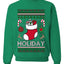 Holiday, Unisex Ugly Christmas Sweater, Crewneck Sweatshirts