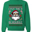 I Put The D In Holiday, Unisex Ugly Christmas Sweater Crewneck Sweatshirts