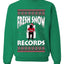 Fresh Snow Records Hip Hop Parody, Unisex Ugly Christmas Sweater, Crewneck Sweatshirts
