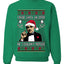 I Made Santa An Offer He Couldn't Refuse Mafia Don,Unisex Ugly Christmas Sweater, Crewneck Sweatshirts