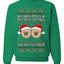 Christmas Festivi-Titties Are My Favorite, Unisex Ugly Christmas Sweater Crewneck Sweatshirts