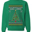 Deck The Halls With Guns & Ammo Fa La La La La,Unisex Ugly Christmas Sweater, Crewneck Sweatshirts