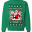 Milk And Cookie Time, Unisex Ugly Christmas Sweater, Crewneck Sweatshirts
