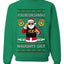 You're On Santa's Naughty List ICE Agent,Unisex Ugly Christmas Sweater, Crewneck Sweatshirts