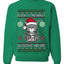Look At Me Being All Festive And Shit, Unisex Ugly Christmas Sweater, Crewneck Sweatshirts