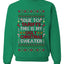Due To Tariffs This Is My Ugly Christmas Sweater, Unisex Crewneck Sweatshirts