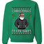 Santa Christmas Type Shit, Unisex Ugly Christmas Sweater Crewneck Sweatshirts