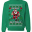 Merry Blitzmas, Football Christmas Sweater Design, Unisex Ugly Christmas Sweater Crewneck Sweatshirts