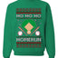 Ho Ho Ho Homerun, Baseball Fan Christmas Design, Unisex Ugly Christmas Sweater Crewneck Sweatshirts