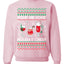 Pour Me Some Holiday Cheer Ugly Christmas Sweater Unisex Crewneck Sweatshirt