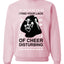 I find your Lack of Cheer Disappointing Ugly Christmas Sweater Unisex Crewneck Sweatshirt