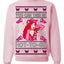 You Can Take Me Hot to Go, Funny Midwest Princess Pop Star Ugly Christmas Sweater Crewneck Sweatshirt