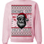 Snow's Out Hos Out | Funny Santa Claus Ugly Christmas Sweater Crewneck Sweatshirt