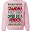 Grandma Got Ran Over by a Reindeer Classic Xmas Song Ugly Christmas Sweater Crewneck Sweatshirt