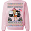 Donald Trump Merry Christmas Merica's Full Garbage Truck Ugly Christmas Sweater Crewneck Sweatshirt
