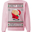 Ugly Ass Sweater Funny Santa Claus Butt Xmas Ugly Christmas Sweater Crewneck Sweatshirt