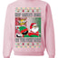 Slap Meme Award Show Parody Keep Santa's Name Out Your Mouth Ugly Christmas Sweater Unisex Crewneck Sweatshirt
