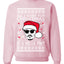 Johnny D All I Want For Christmas is a Mega Ugly Christmas Sweater Unisex Crewneck Sweatshirt