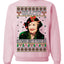 Aunt Grace? She Died 30 Years Ago, Blessing Ugly Christmas Sweater Unisex Crewneck Sweatshirt
