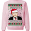 Merry Creedmas Office Humor TV Ugly Christmas Sweater Unisex Crewneck Sweatshirt