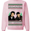Escaped Bandits Classic Home Holiday Movie Ugly Christmas Sweater Unisex Crewneck Sweatshirt