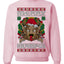 Merry Krampus Santa Folklore Figure Horror Ugly Christmas Sweater Unisex Crewneck Sweatshirt