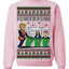 Tis the Season to Take Out the Garbage President Trump Ugly Christmas Sweater Crewneck Sweatshirt