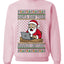 Santa Saw Your Search History, Funny Internet Humor, Ugly Christmas Unisex Sweater, Crewneck Sweatshirts