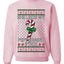 She Likes My Peppermint Stick, Unisex Ugly Christmas Sweater, Crewneck Sweatshirts
