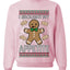 I Brought My Appetitie, Unisex Ugly Christmas Crewneck Sweatshirts