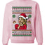 La Mas Chismosa De La Navidad, Unisex Ugly Christmas Sweater, Crewneck Sweatshirts