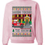 Dashing Through The Snow Classic 90s Holiday Movie, Unisex Ugly Christmas Sweater Crewneck Sweatshirts
