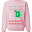 Ohh This Calls For A Spreadsheet Office, Unisex Ugly Christmas Sweater Crewneck Sweatshirts