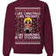 I Like Christmas, I like Presents Cardi Ugly Christmas Sweater Unisex Crewneck Sweatshirt