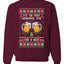 It's The Most Wonderful Time for a Beer Merry Ugly Christmas Sweater Unisex Crewneck Graphic Sweatshirt