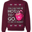 You Can Take Me Hot to Go, Hot Cocoa Viral Song Pop Music Ugly Christmas Sweater Crewneck Sweatshirt