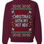 First Christmas With My Hot New Fiance Classic Newlywed Ugly Christmas Sweater Crewneck Sweatshirt