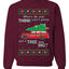 Where-Do-You-Think-You're-Gonna-Put-A-Tree-That-Big-Colored Ugly Christmas Sweater Unisex Crewneck Sweatshirt