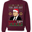 Just Got Litt Up Louis Tv Show Parody Ugly Christmas Sweater Unisex Crewneck Sweatshirt
