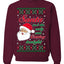 Naughty Santa Isn't The Only One Coming Tonight Ugly Christmas Sweater Unisex Crewneck Sweatshirt