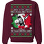 Jing a Di Jing Dominick the Italian Christmas Donkey Ugly Christmas Sweater