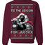Tis the Season For Justice Harambe Peanut Fred Raccoon Ugly Christmas Sweater