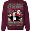 Put the Cookies Down Make America Healthy Again RFK Ugly Christmas Sweater Crewneck Sweatshirt