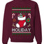Holiday, Unisex Ugly Christmas Sweater, Crewneck Sweatshirts