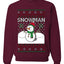 Snowman, Unisex Ugly Christmas Sweater Crewneck Sweatshirts